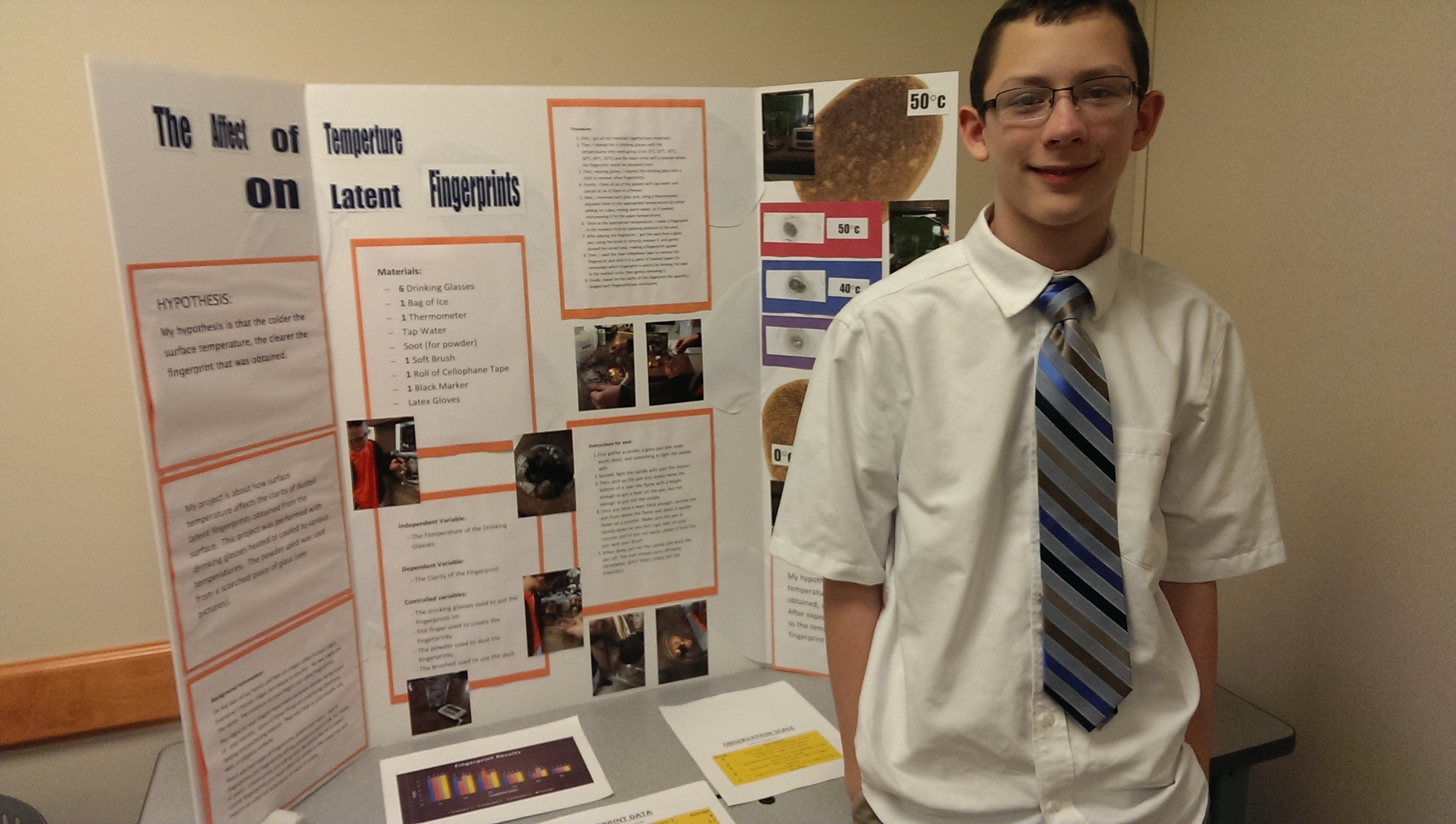 science fair project for high school