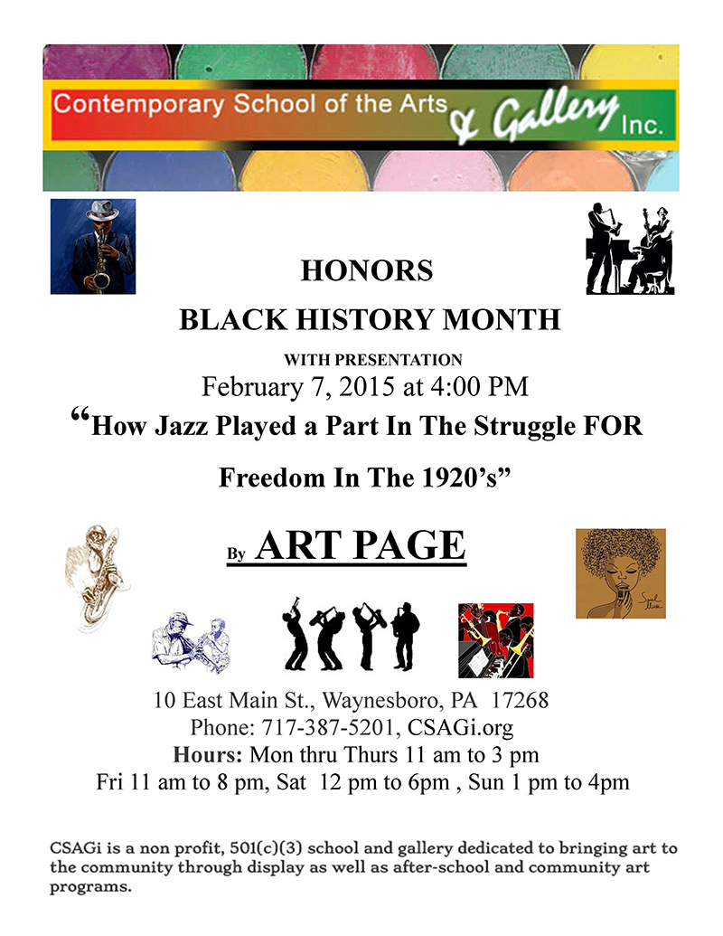 csagi Black History Month Flier Feb 2015 800
