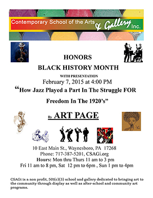 csagi Black History Month Flier Feb 2015300